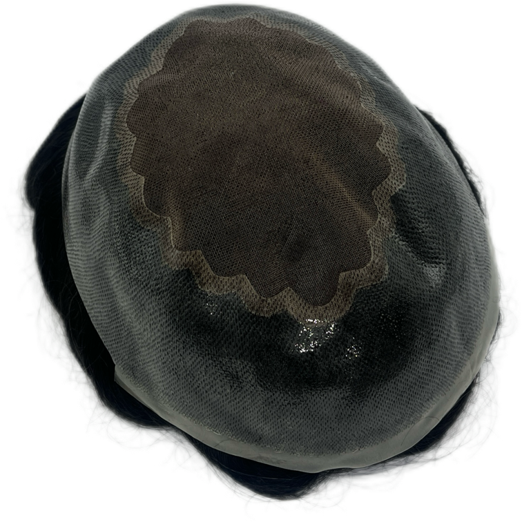 Prótese Capilar Masculina Hibrida Ares ( 1B20 )