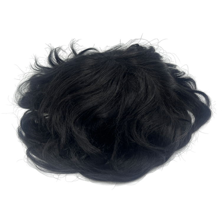 Prótese Capilar Masculina Hibrida Hollywood ( 1A )