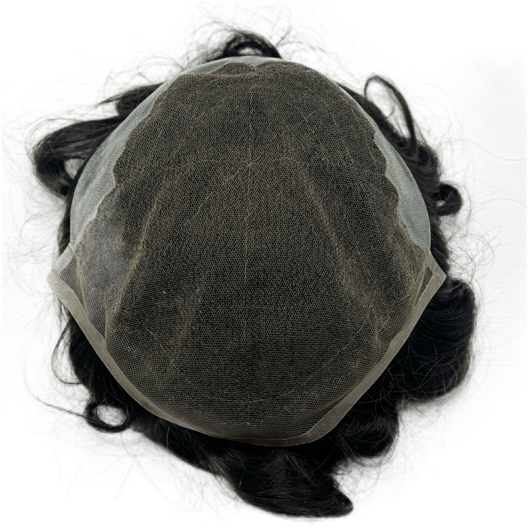 Prótese Capilar Masculina Hibrida Q6 ( 1B )