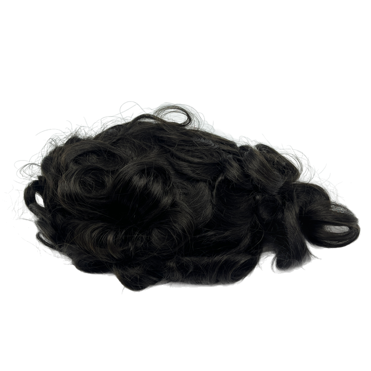 Prótese Capilar Masculina Hibrida Q6 ( 1B )