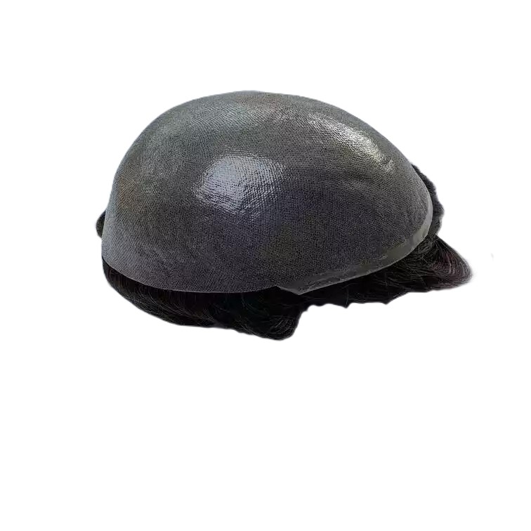 Prótese Capilar Masculina Micropele Castanho-Médio (Cor 3)